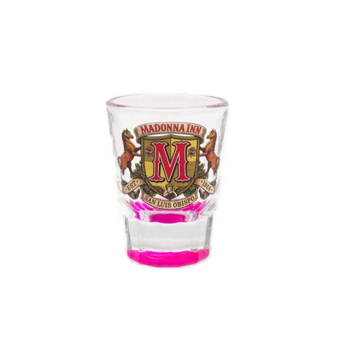 PINK BOTTOM SHOT GLASS
