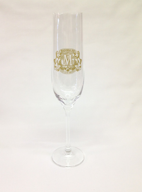 GOLD EMBOSSED CHAMPAGNE FLUTE