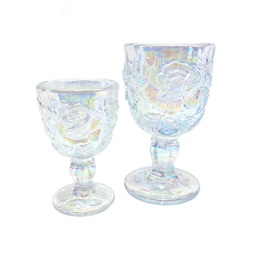 CRYSTAL LUSTER GOBLET