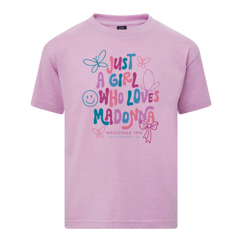 JUST A GIRL WHO LOVES MADONNA TEE