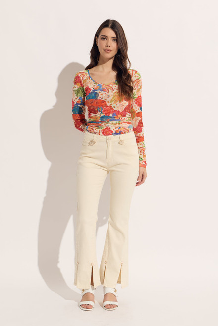 CROP CHARM POCKET JEAN