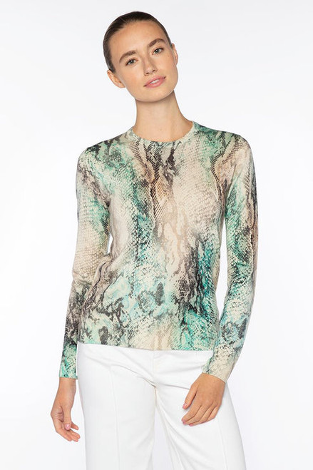 ISLAND SKIN PRINT CREW