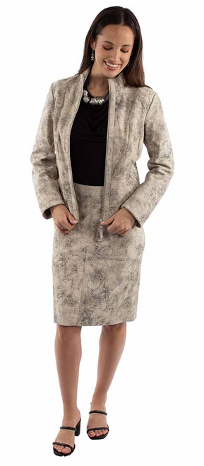 SKIRT WITH LACING DETAIL