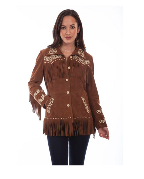 LAMB FRINGE JACKET