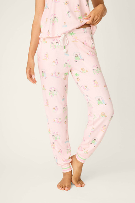 PUPCATION PALM BAND PANT
