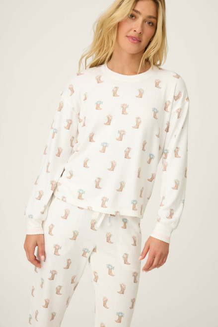 WESTERN BLOOMS L/S