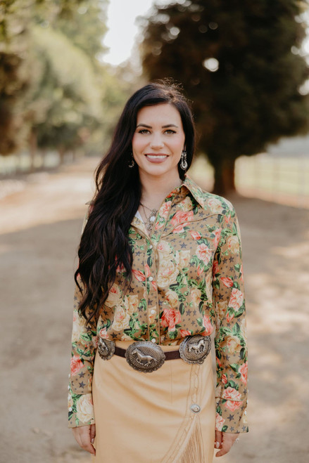 WILDFLOWER WISHES BUTTON UP