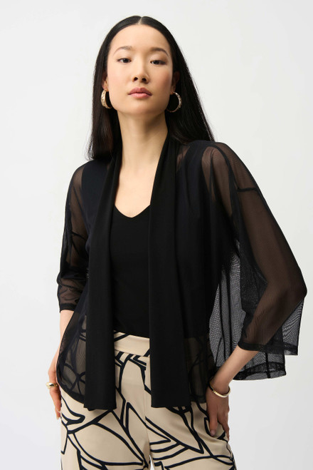 MESH DRAPE COVER-UP