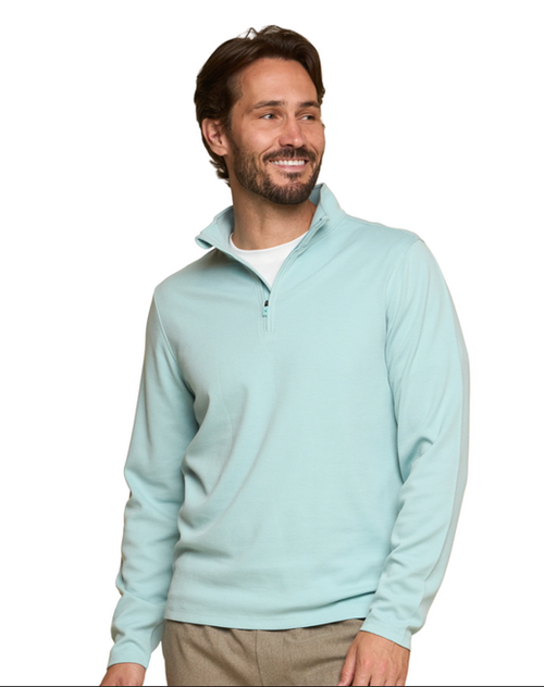 PEBBLE QUARTER ZIP