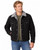 SHEARLING-LINED LEATHER JACKET