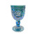 GEORGIA BLUE LUSTER GOBLET