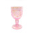 PINK LUSTER GOBLET