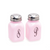 VINTAGE MONOGRAM SALT & PEPPER SHAKERS