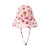 Strawberry Wide Brim Sun Bonnet