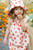 Strawberry Wide Brim Sun Bonnet