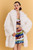 BAMBOO BLEND FAUX FUR COAT