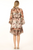 Anna Floral Print Ruffled Mini Sheer Flounce Dress