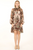 Anna Floral Print Ruffled Mini Sheer Flounce Dress