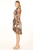 Anna Floral Print Ruffled Mini Sheer Flounce Dress