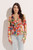 ORGANZA BLOUSE W/ PRINTED TANK