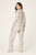Snakeskin Heart Print Peachy PJ Set