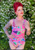 CARPET ONE PIECE SWIMSUIT