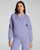 SHAWL COLLAR HALF ZIP