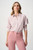STRIPE PRINT BOXY BLOUSE