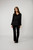 SATIN FRONT TIE STRAIGHT TUNIC