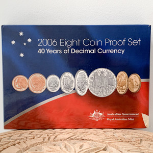 2006 - 40 Years of Decimal Currency Proof Coin Set 2006 - 40 Years of Decimal Currency Proof Coin Set