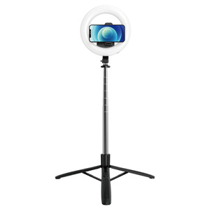 Portable Live Show LED Ring Light Selfie Stick with Tripod