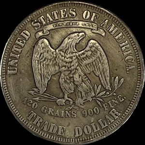 1875 Trade Dollar Grade: VF25 #0272