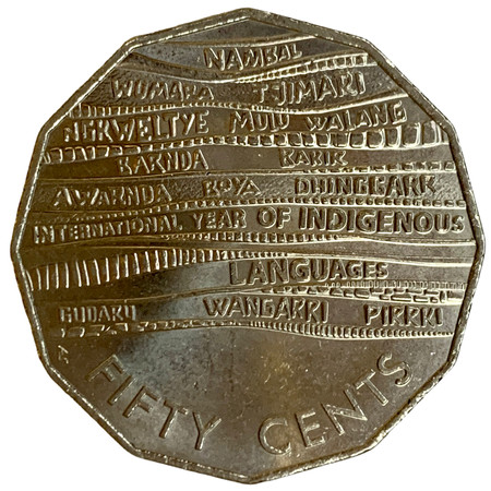 2019 50c International Year of Indigenous Languages