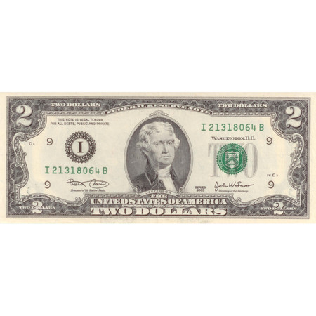2003 $2 USA Banknote