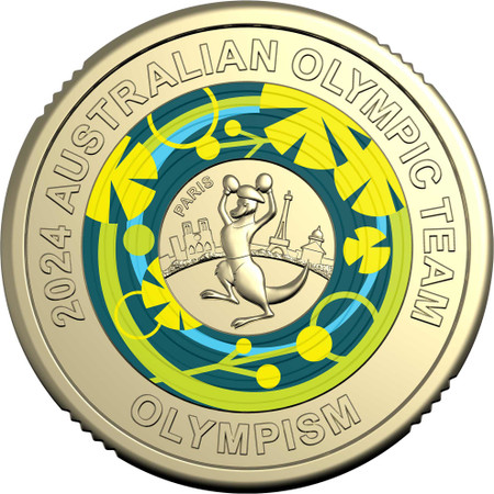 2024 Australian Olympic Team - Olympism Coin