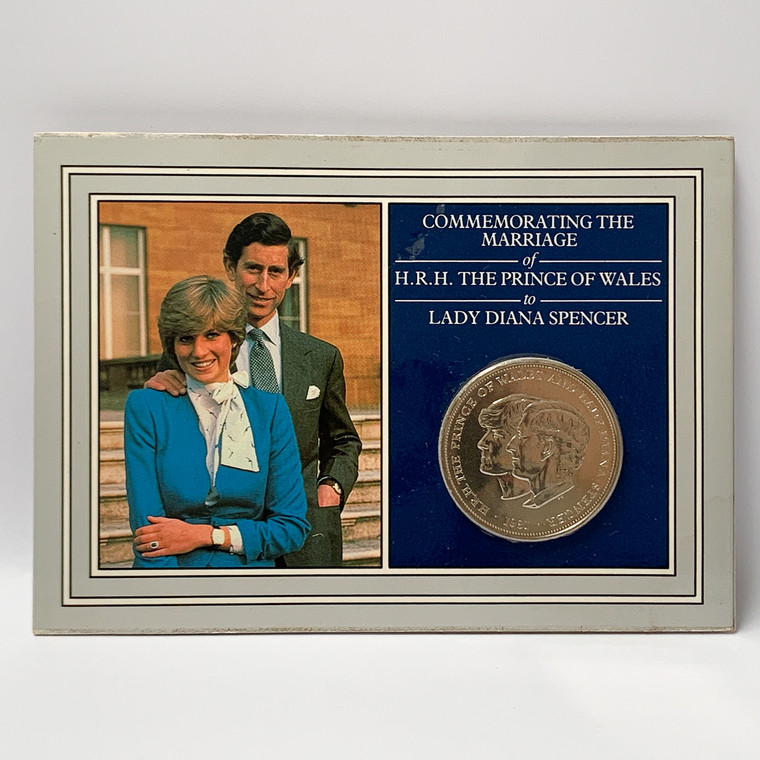 1981 British Crown Coin Charles and Diana Royal Wedding