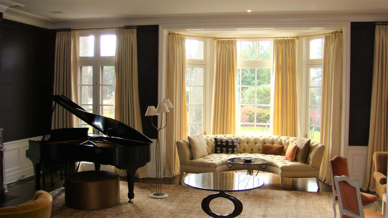 Custom Window Treatments In Stamford Ct Thundersley Interiors