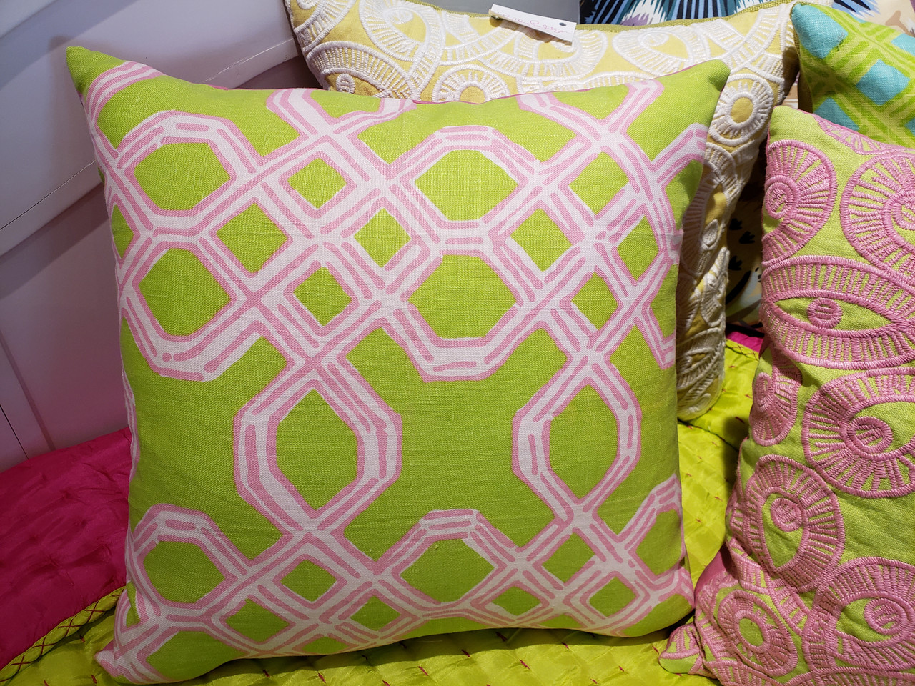 Lilly pulitzer clearance throw pillows