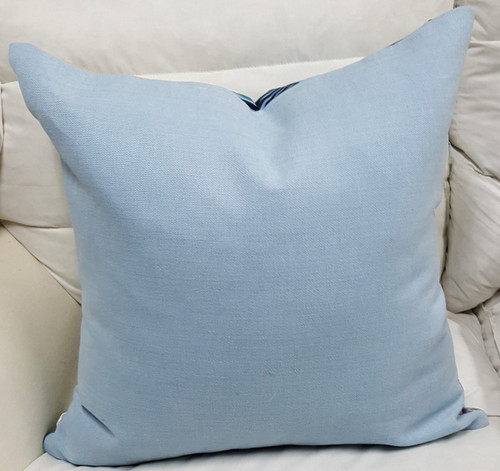 Blue Throw Pillow