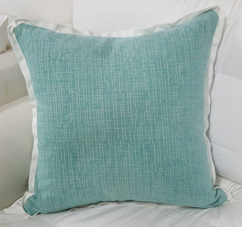 Beach Throw Pillow with flange