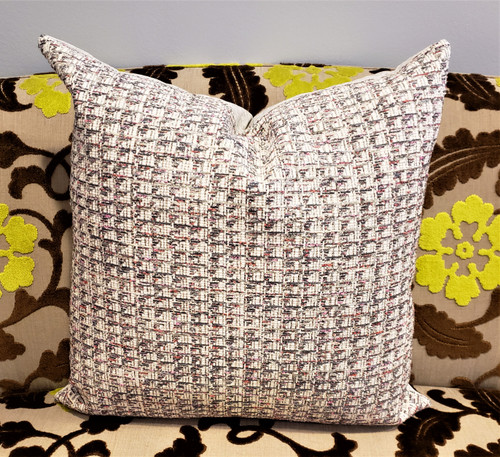 Channel Style Throw Pillow