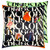 Lacroix black and white throw pillow