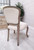Farmhouse Tufted Dining Chair, French Style