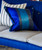 Dukala Throw Pillow in Color Cobalt