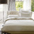 Upholstered Bed, Custom made, Fabric by Designer Guild