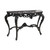 MARBLE & CARVED WOOD CONSOLE TABLE