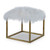 PRIYA STOOL,  White