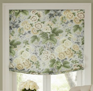 SCALMANDRE HIGHGROVE PRINT SOFT ROMAN SHADE 