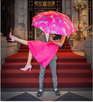 Scalamandre Cheetah Umbrella Pink