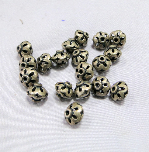 925 sterling silver 100pcs loose beads wholesale jewelry 11583